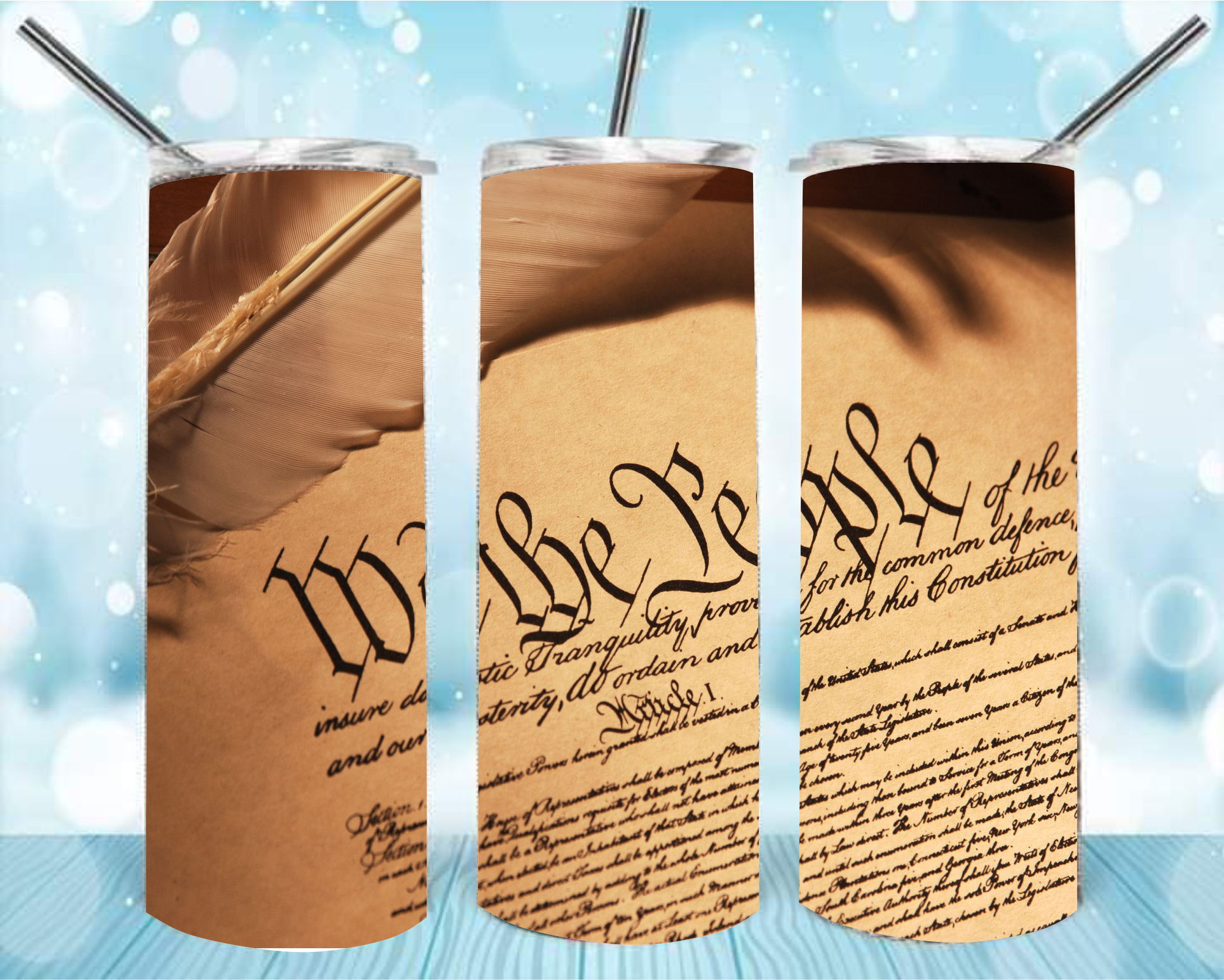 The Constitution Tumbler