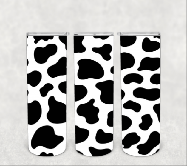 Cow Print Tumbler