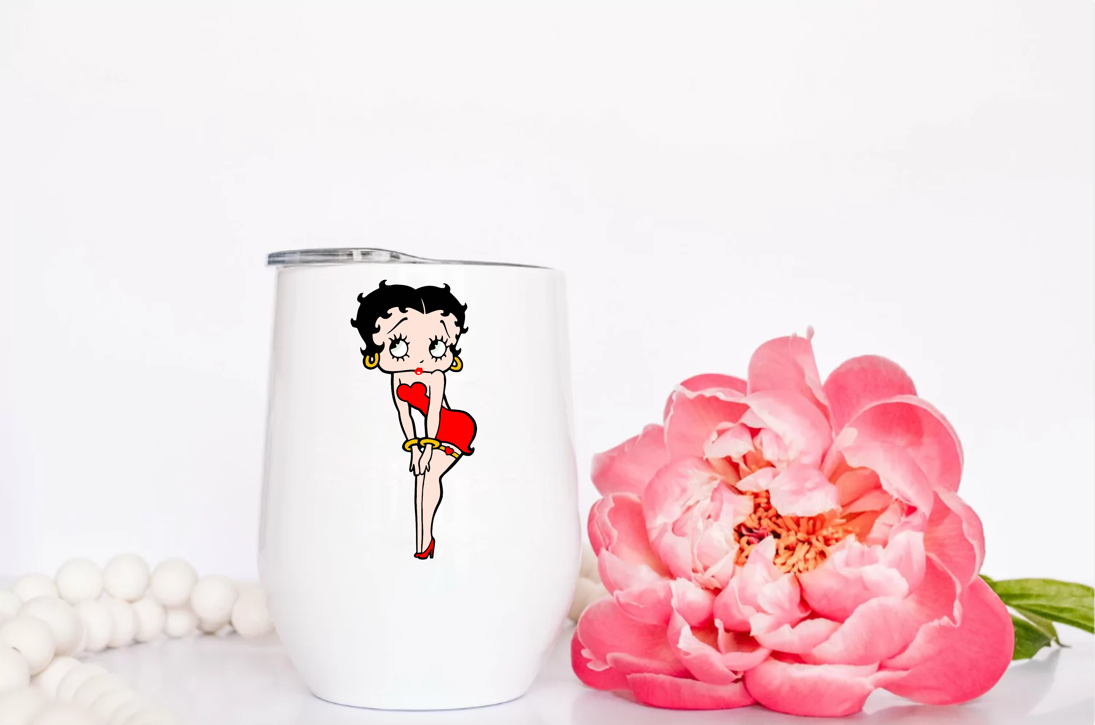 Betty Boop Wine Tumbler