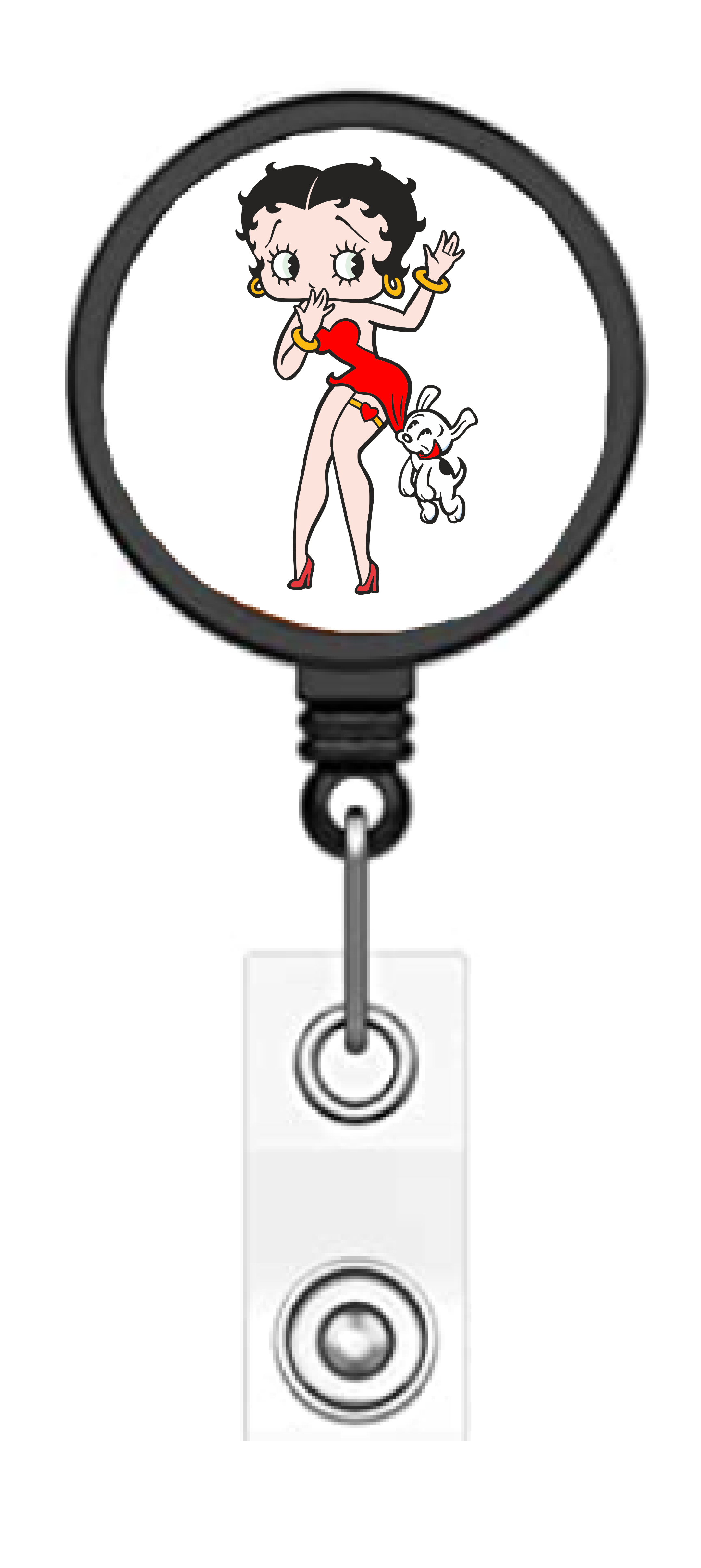 Betty Boop Badge Holder