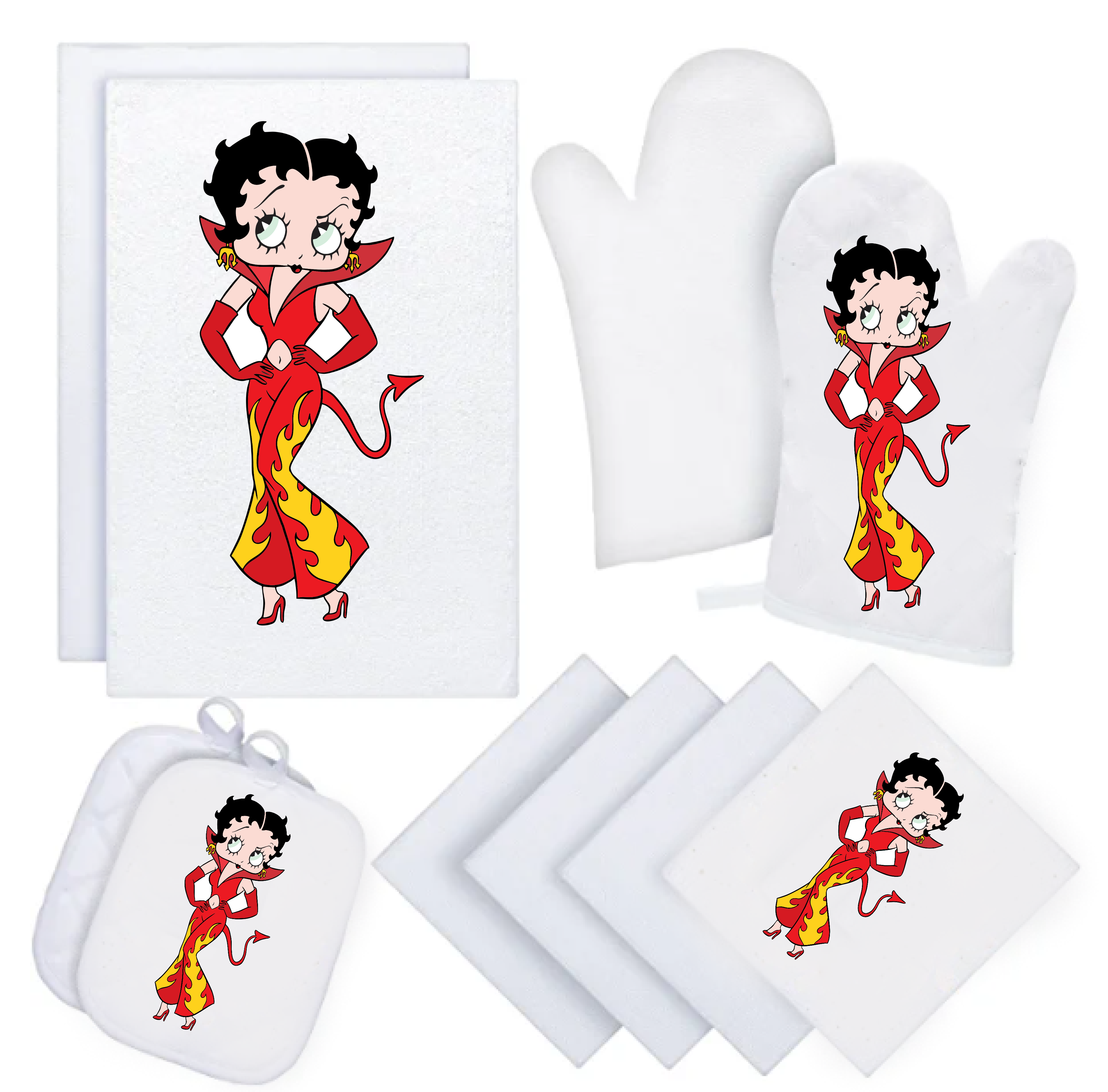 Betty Boop Kitchen Set
