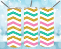 Glitter Chevron 2 Tumbler