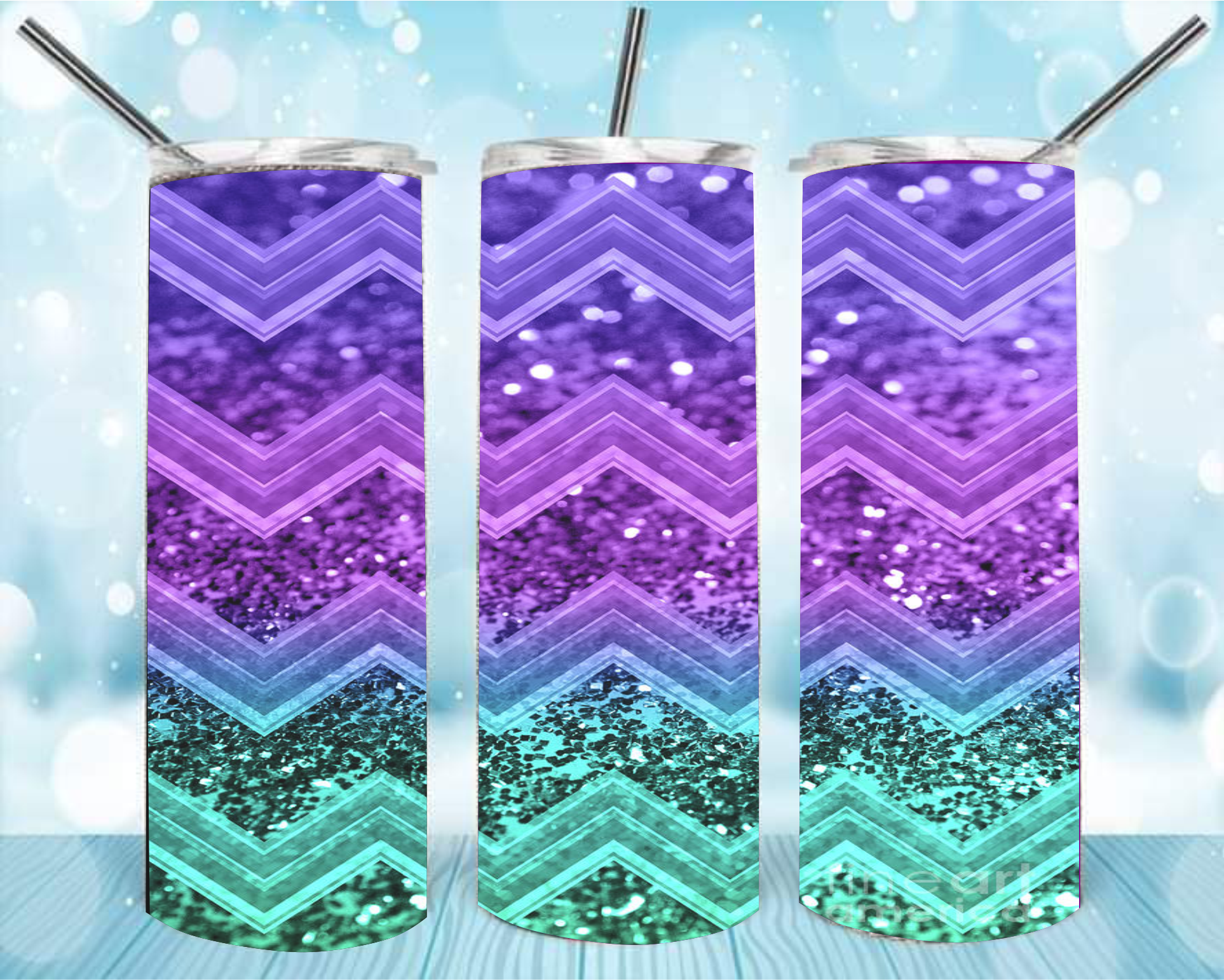 Glitter Chevron 4