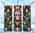 Mexican Sugar Skull Tumbler